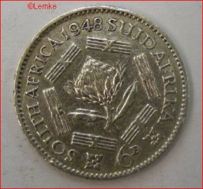 Zuid Afrika KM 36.1 1948 voor
